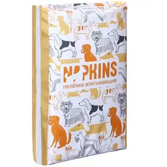 Купить napkins впитывающие пеленки для собак суперабсорбент 