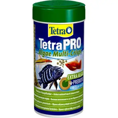 Купить tetra pro algae растительный корм для всех видов рыб, с высоким содержанием спирулины, чипсы