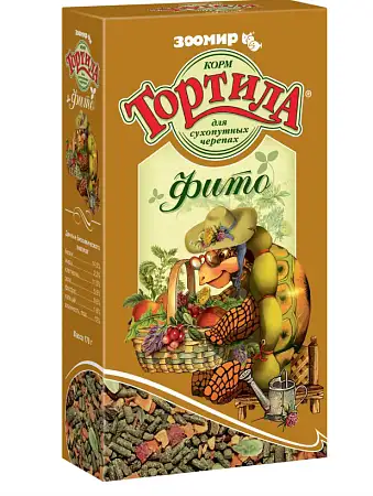 Купить Зоомир "Тортила Фито" корм для сухопутных черепах