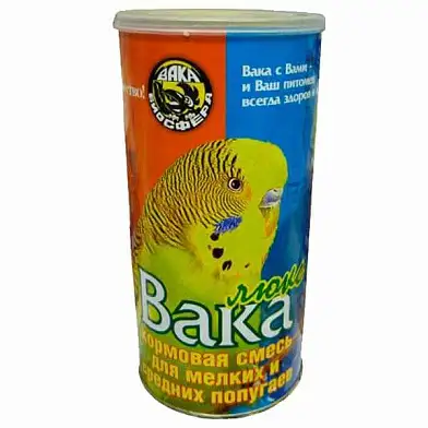 Вака Люкс сухой корм для мелких и средних попугаев